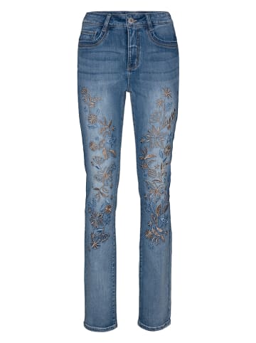 Heine Spijkerbroek - slim fit - lichtblauw