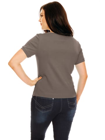 Heine Shirt donkerbruin