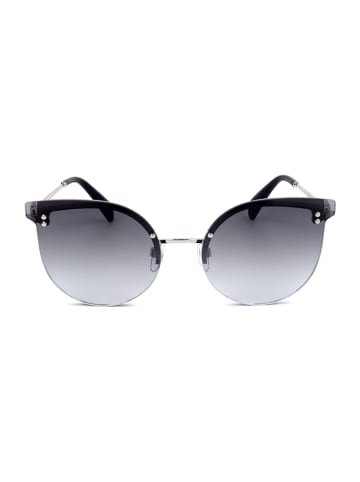 Maje Damen-Sonnenbrille in Silber/ Schwarz/ Grau