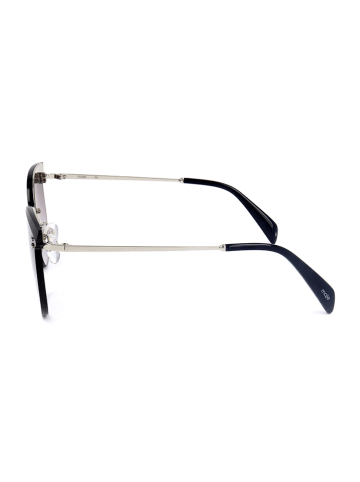Maje Damen-Sonnenbrille in Silber/ Schwarz/ Grau