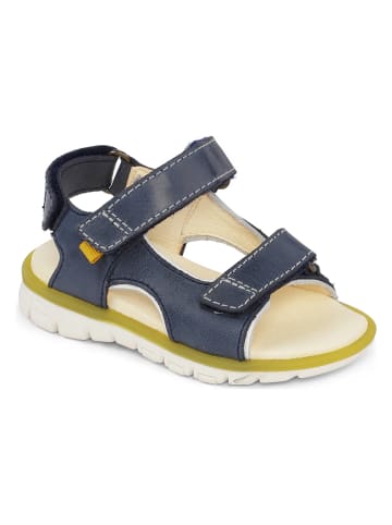 Bundgaard Leder-Sandalen "Jamie" in Dunkelblau