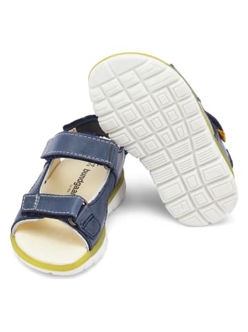 Bundgaard Leder-Sandalen "Jamie" in Dunkelblau