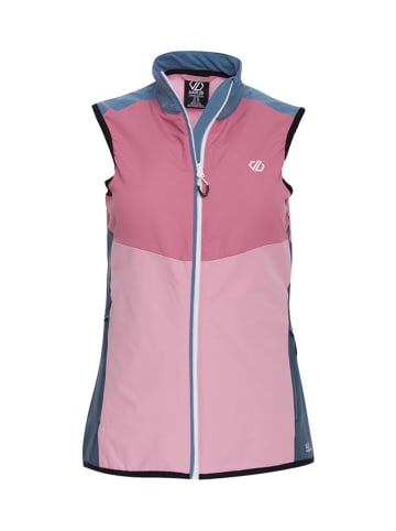 Dare 2b Kamizelka softshellowa "Duplicity II Vest" w kolorze różowo-szarym