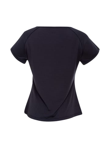 Dare 2b Koszulka funkcyjna "Cyrstallize Tee"  w kolorze ciemnoszarym ze wzorem