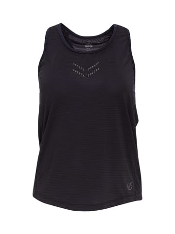 Dare 2b Top funkcyjny "Crystallize Vest"  w kolorze ciemnoszarym ze wzorem