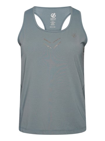 Dare 2b Top funkcyjny "Crystallize Vest" w kolorze niebieskim ze wzorem