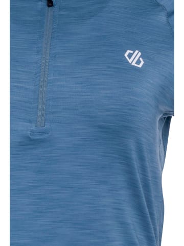 Dare 2b Koszulka funkcyjna "Outdare III Jersey" w kolorze niebieskim ze wzorem
