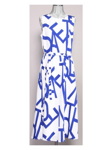 Marc Aurel Sukienka w kolorze biało-niebieskim