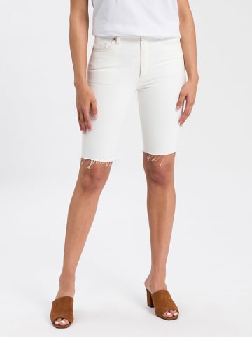 Cross Jeans Jeans-Bermudas "Marisa" in Weiß