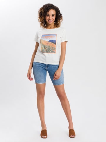 Cross Jeans Jeans-Shorts "Genna" in Blau