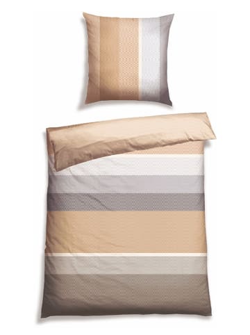 Schiesser Renforcé-Bettwäsche-Set in Beige