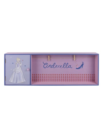 Tooky Toy Regał ścienny "Cinderella" w kolorze fioletowym