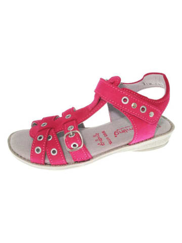 Däumling Leder-Sandalen "Maxi" in Pink