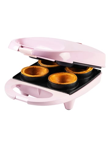 bESTRON Mini-wafelijzer voor bakjes "Sweet dreams" lichtroze