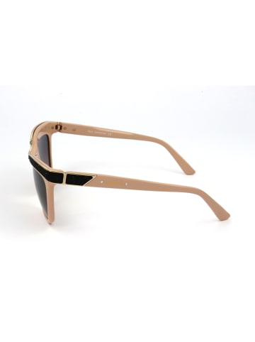 Swarovski Damskie okulary przeciwsłoneczne w kolorze czarno-jasnoróżowo-granatowym