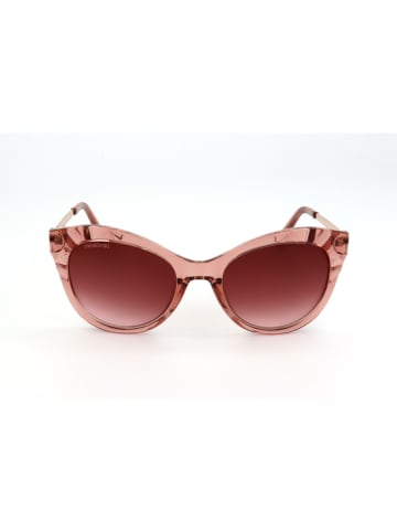 Swarovski Damen-Sonnenbrille in Rosa-Gold/ Rot