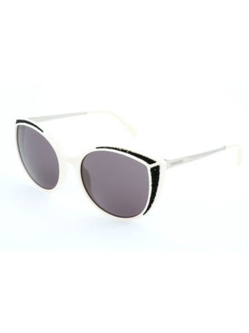 Swarovski Damen-Sonnenbrille in Weiß-Schwarz/ Grau
