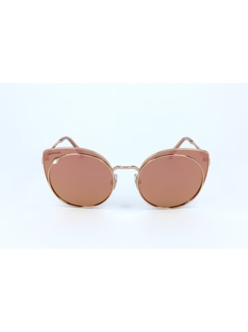 Swarovski Damen-Sonnenbrille in Gold/ Rosa-Grün
