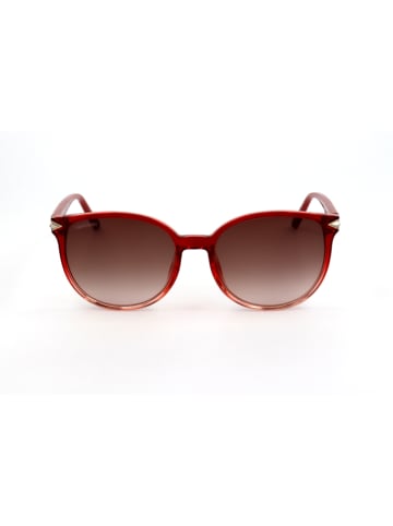 Swarovski Damen-Sonnenbrille in Rot/ Braun