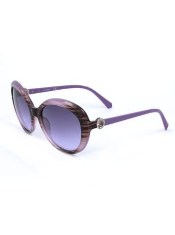 Swarovski Damen-Sonnenbrille in Lila