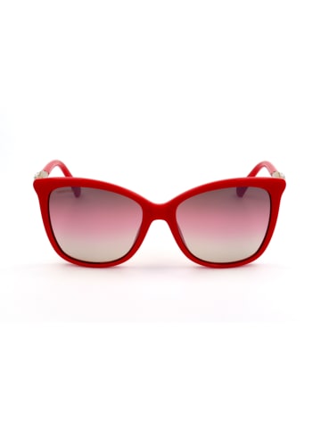 Swarovski Damen-Sonnenbrille in Rot/ Pink