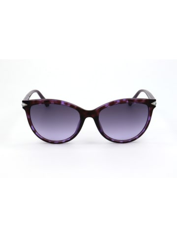 Swarovski Damen-Sonnenbrille in Braun/ Lila