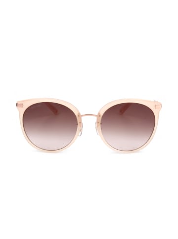 Swarovski Damskie okulary przeciwsłoneczne w kolorze różowozłoto-brązowym