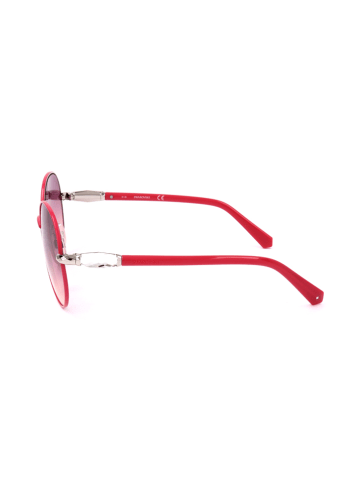 Swarovski Damskie okulary przeciwsłoneczne w kolorze różowym