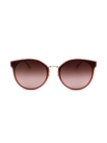 Swarovski Damskie okulary przeciwsłoneczne w kolorze złoto-jasnoróżowo-brązowym