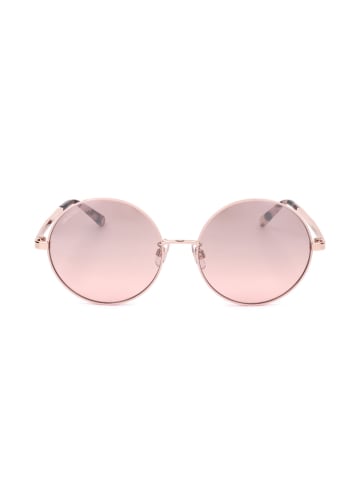 Swarovski Damskie okulary przeciwsłoneczne w kolorze różowozłoto-beżowym