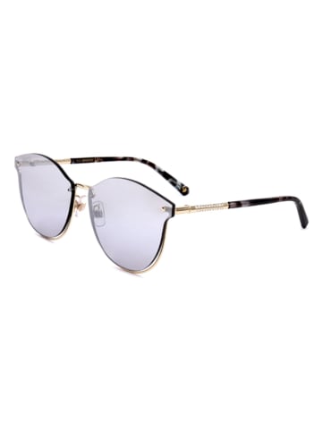 Swarovski Damen-Sonnenbrille in Gold/ Lila