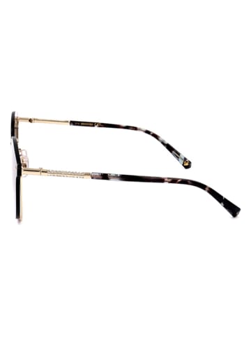 Swarovski Damen-Sonnenbrille in Gold/ Lila