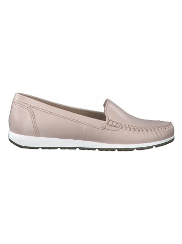 Marco Tozzi Leren mocassins lichtroze