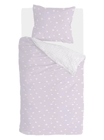 Walra Beddengoedset "Little Daisies" paars