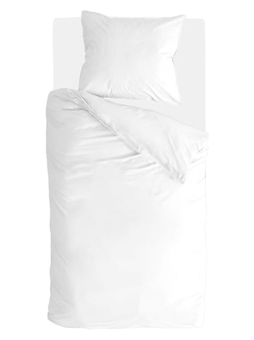 Walra Beddengoedset "Pretty Pom Pom" wit