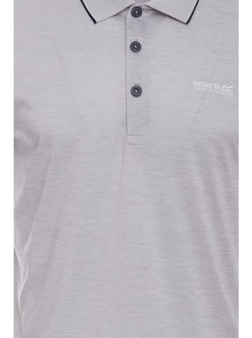 Regatta Functioneel poloshirt "Remex II" grijs