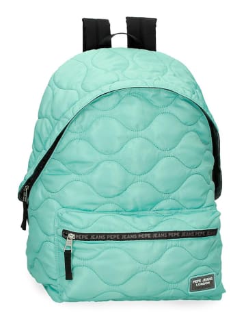 Pepe Jeans Rugzak turquoise - (B)31 x (H)44 x (D)17,5 cm