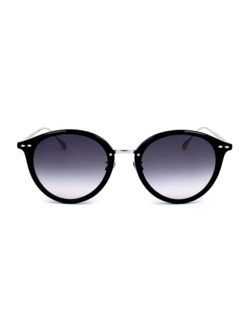 Isabel Marant Damskie okulary przeciwsłoneczne w kolorze srebrno-czarno-fioletowym