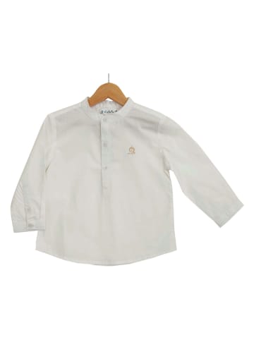 El Caballo Koszula "Plumeti" w kolorze białym