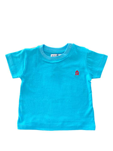 El Caballo Koszulka "Basics" w kolorze niebieskim