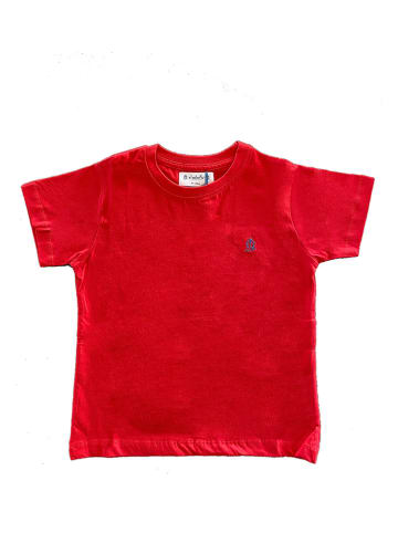 El Caballo Koszulka "Basics" w kolorze czerwonym