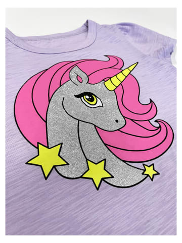 Denokids Koszulka "Unicorn" w kolorze fioletowym
