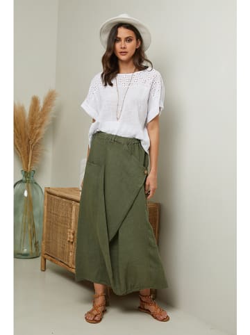 La Compagnie Du Lin Shirt "Elymis" wit