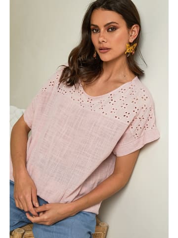 Fleur de Lin Shirt "Elymis" in Rosa