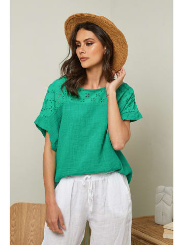 Plume Shirt "Elymis" groen