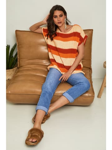 Fleur de Lin Shirt "Epicea" in Orange