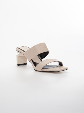 Fnuun Shoes Pantoletten in Beige
