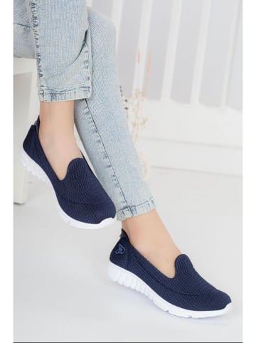 Fnuun Shoes Instappers donkerblauw