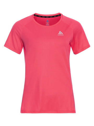 Odlo Koszulka sportowa "Essential Chill-Tec" w kolorze różowym