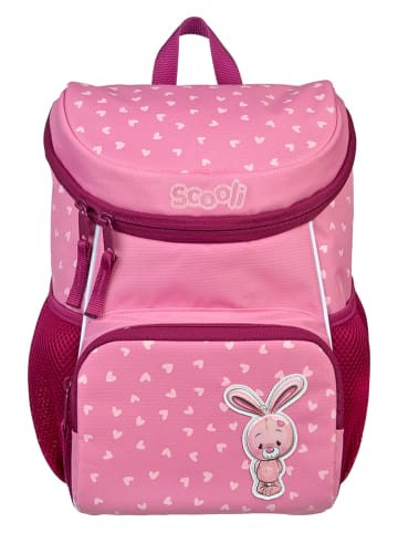 SCOOLI Rucksack "Bella Bunny" in Rosa - (B)20 x (H)29 x (T)13 cm